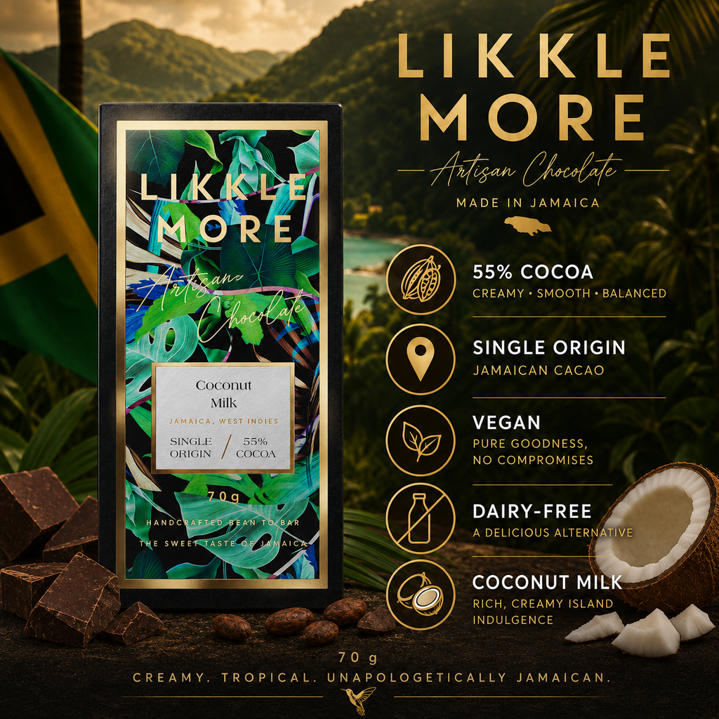 55% Coconut Milk Chocolate | Single-Origin Jamaican Vegan Chocolate ...