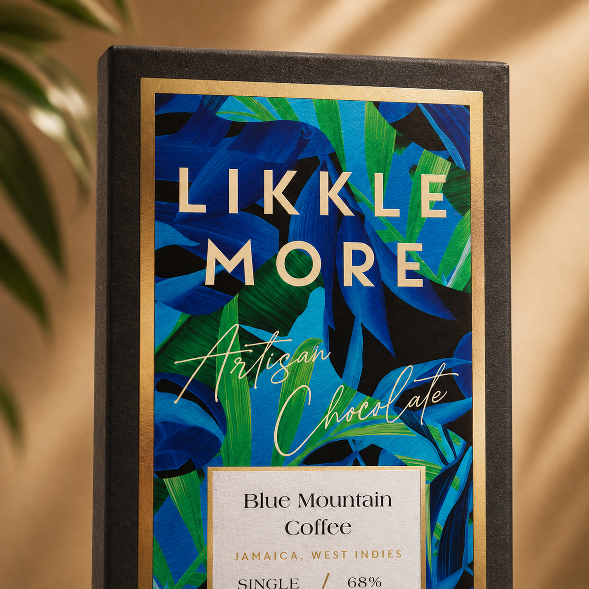 68% Dark Chocolate with Jamaica Blue Mountain Coffee | Single-Origin Jamaican Vegan Chocolate