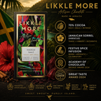 70% Dark Chocolate with Jamaican Sorrel | Single-Origin Jamaican Vegan Chocolate | Award-Winning