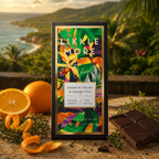 70% Dark Chocolate with Jamaican Thyme & Candied Orange Peel | Single-Origin Jamaican Vegan Chocolate | Award-Winning