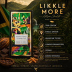 70% Dark Chocolate with Jamaican Thyme & Candied Orange Peel | Single-Origin Jamaican Vegan Chocolate | Award-Winning
