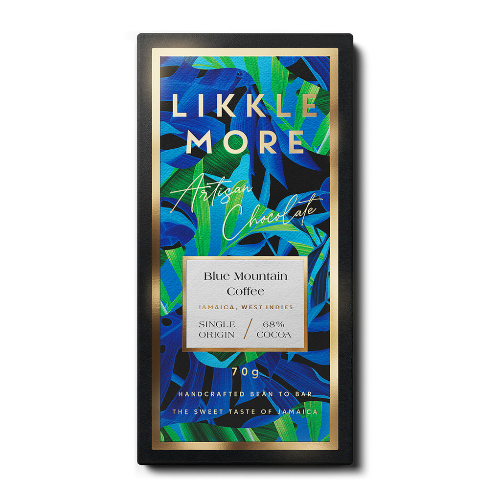 68% Dark Chocolate with Jamaica Blue Mountain Coffee | Single-Origin Jamaican Vegan Chocolate