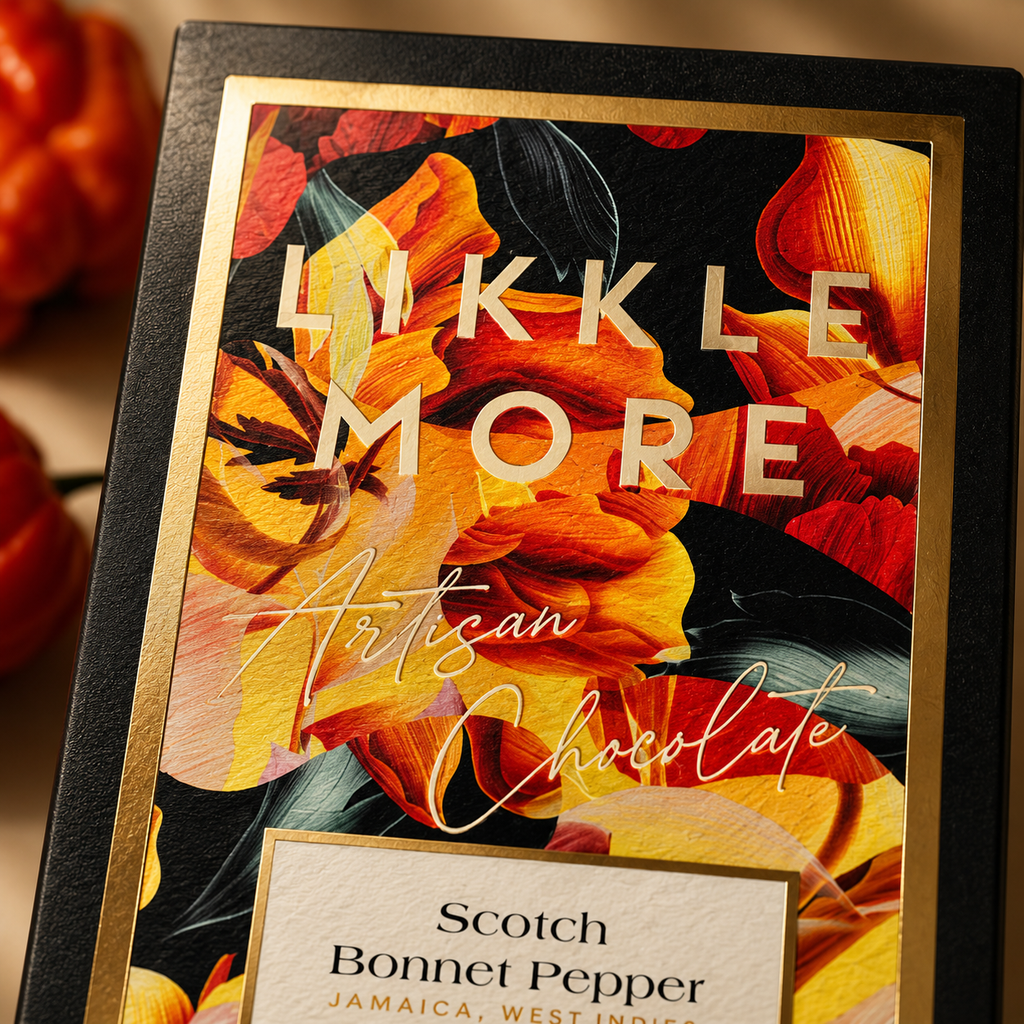 70% Dark Chocolate with Scotch Bonnet Pepper | Single-Origin Jamaican Vegan Chocolate | Award-Winning